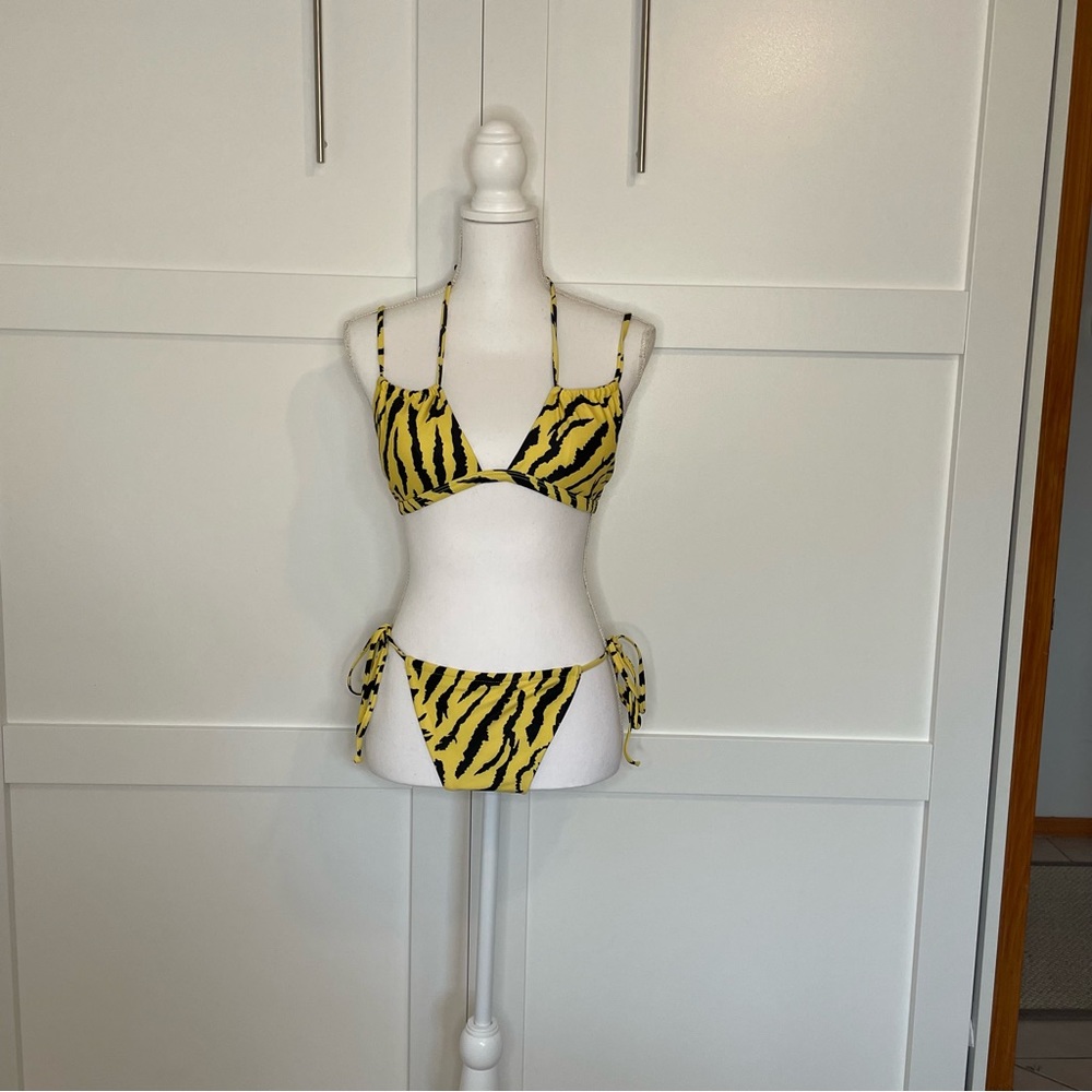 Tiger Print Bikini